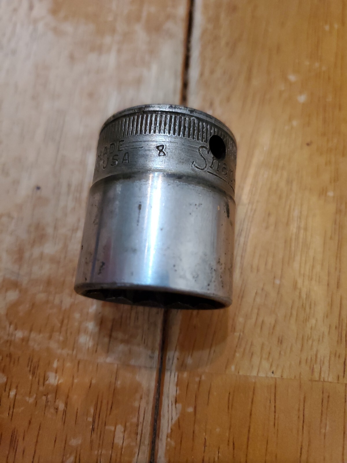 Snap On Vintage 1/2 Drive 1″ 12Pt Shallow Socket SW-320