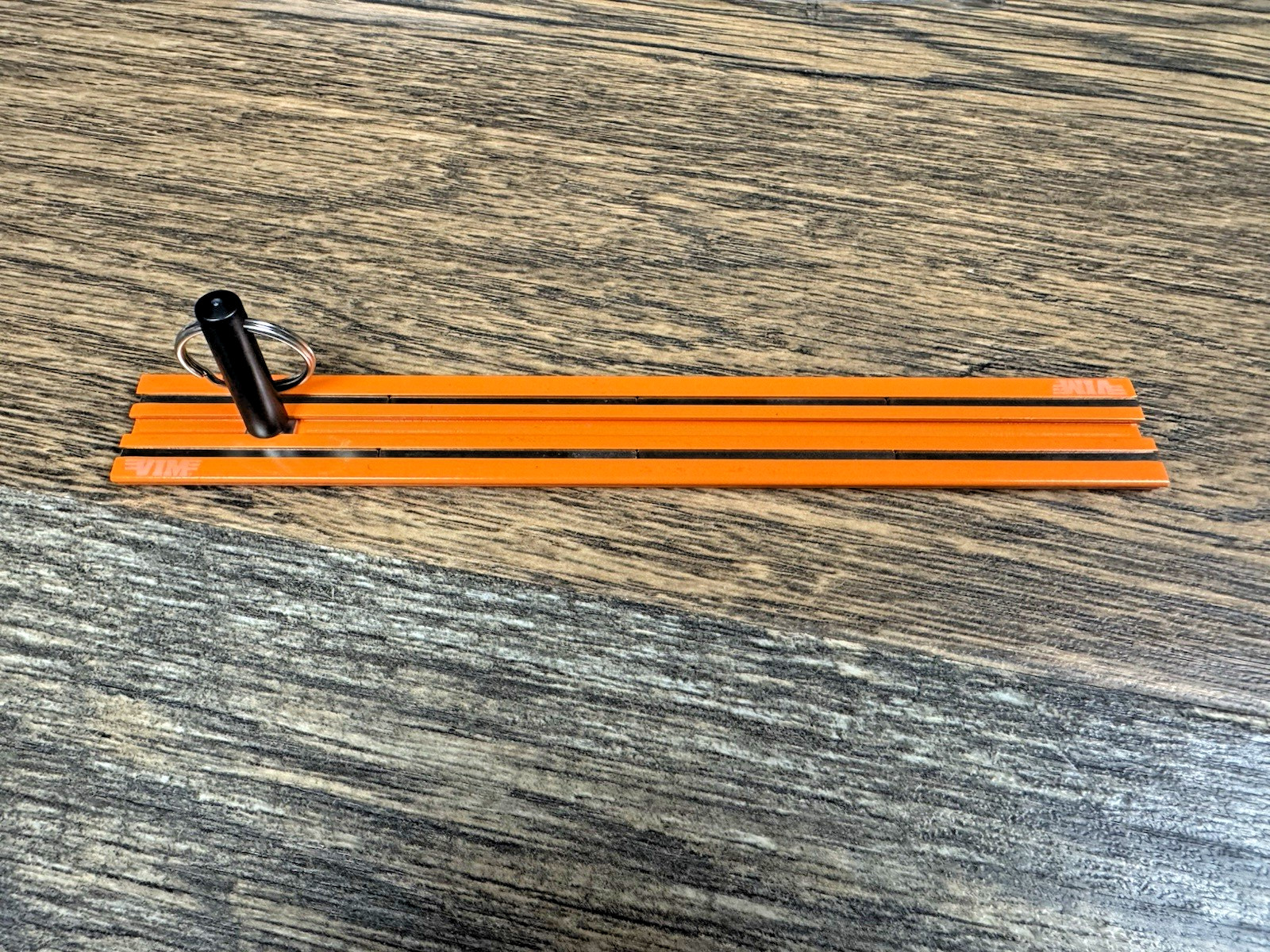 VIM Tool 8″ Orange Magrail Magnetic Socket & Tool Rail w/ Free Lifting Peg #MR8O