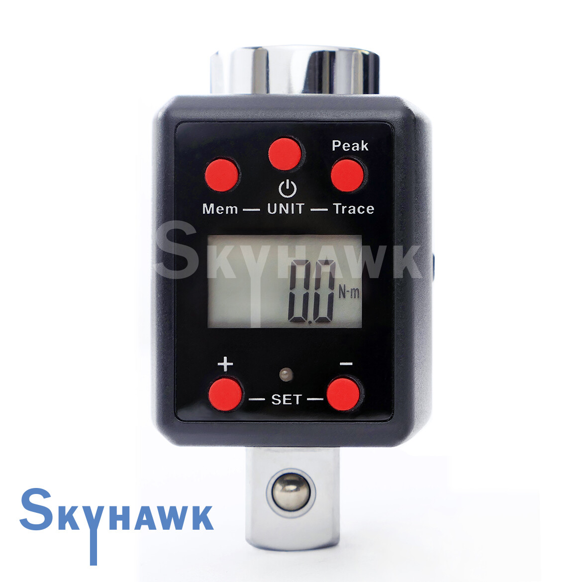 3/4″ Dr. Digital Torque Wrench Adaptor Micro Meter Unit LED 738 f/lb Microtorque