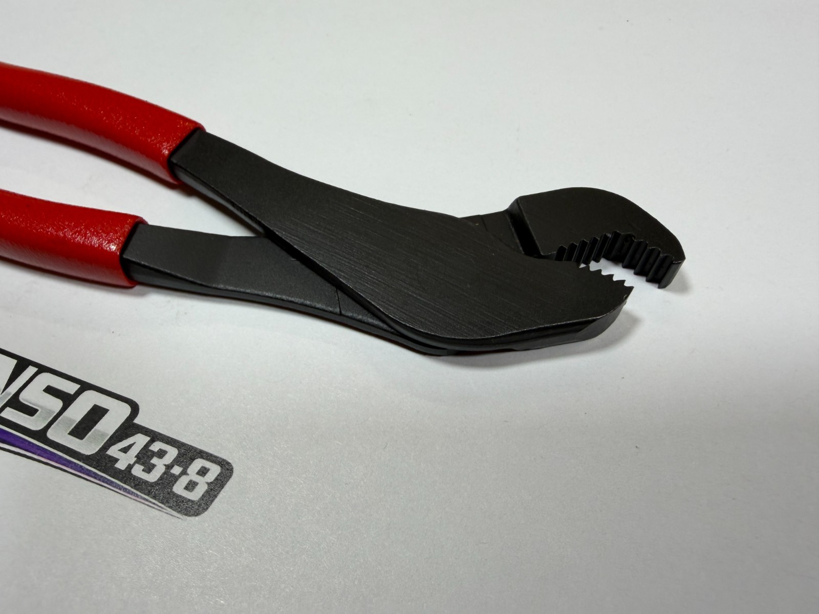 Snap-on Tools USA NEW RED Soft Grip Angle Nose Battery Terminal Pliers 208CCP