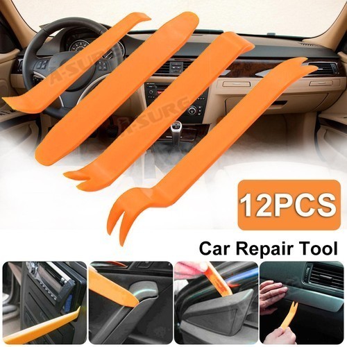 12 PCS Car Stereo Radio Removal Tool Kit Car Door Panel Clip Pry Trim Tools Set
