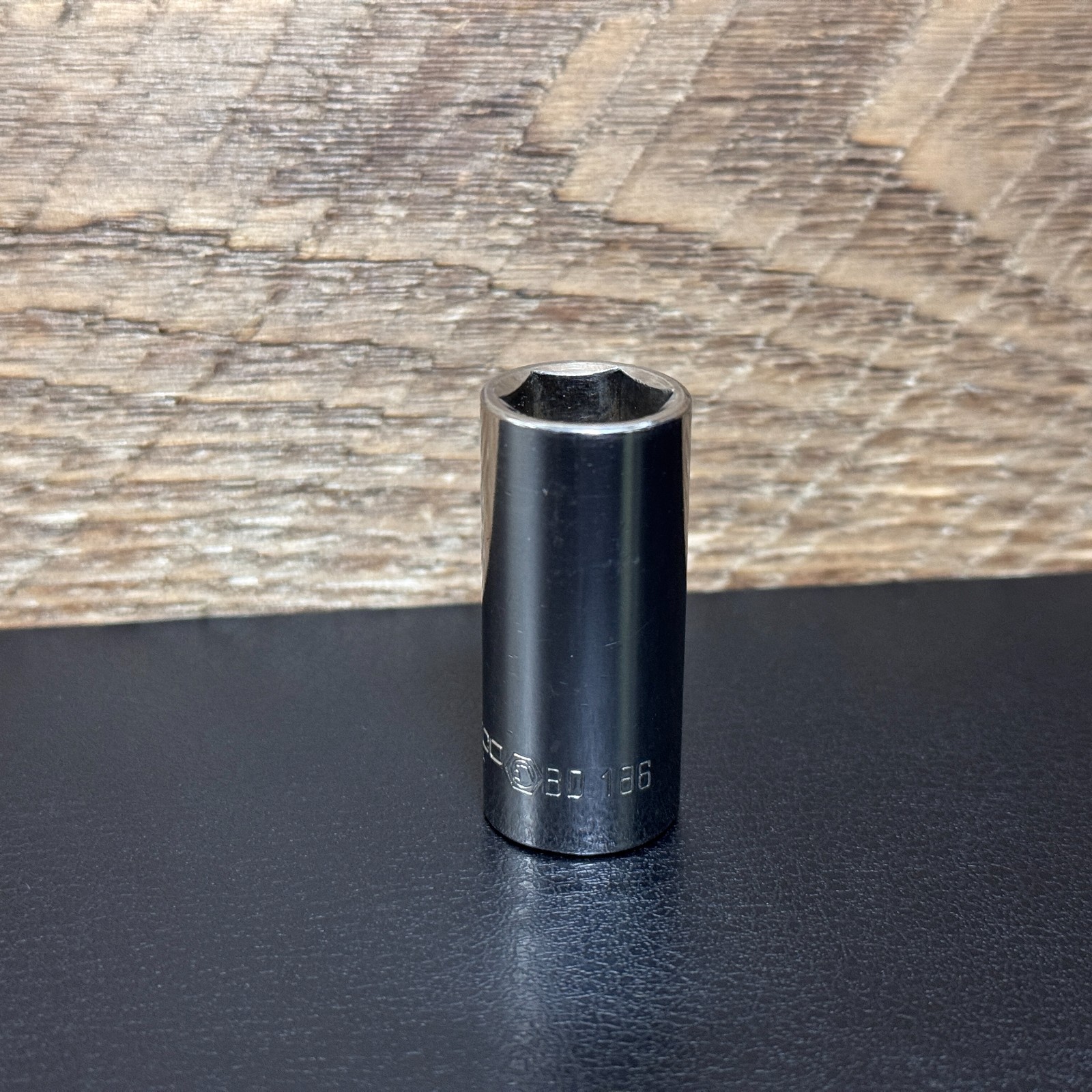 MATCO Tools 3/8 Drive 6 Point SAE 9/16″ Deep Socket BD186 Chrome