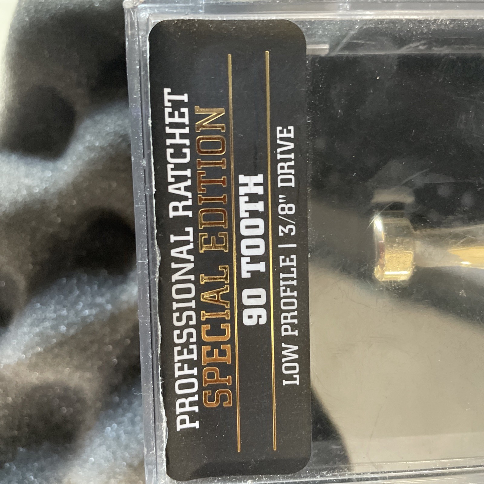 ICON 3/8” 24K Gold Plated Professional Ratchet Socket Wrench