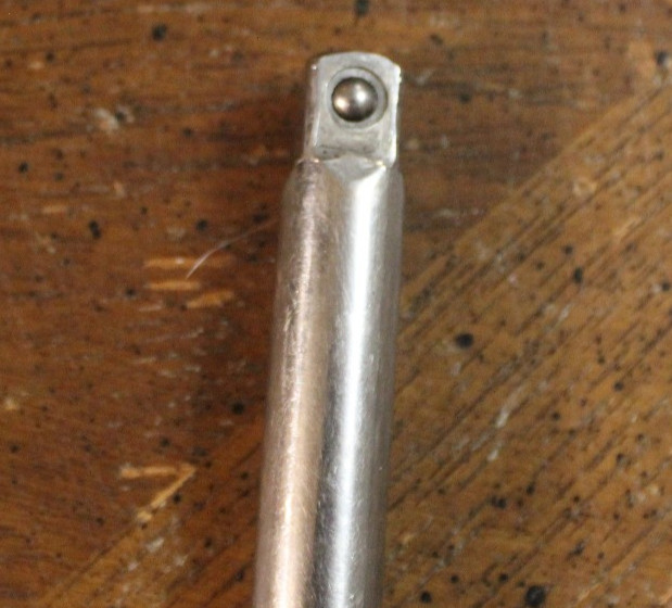 Blue Point Tools 6″ Long Chrome Knurled Extension 3/8″ Drive BLPEXTK386