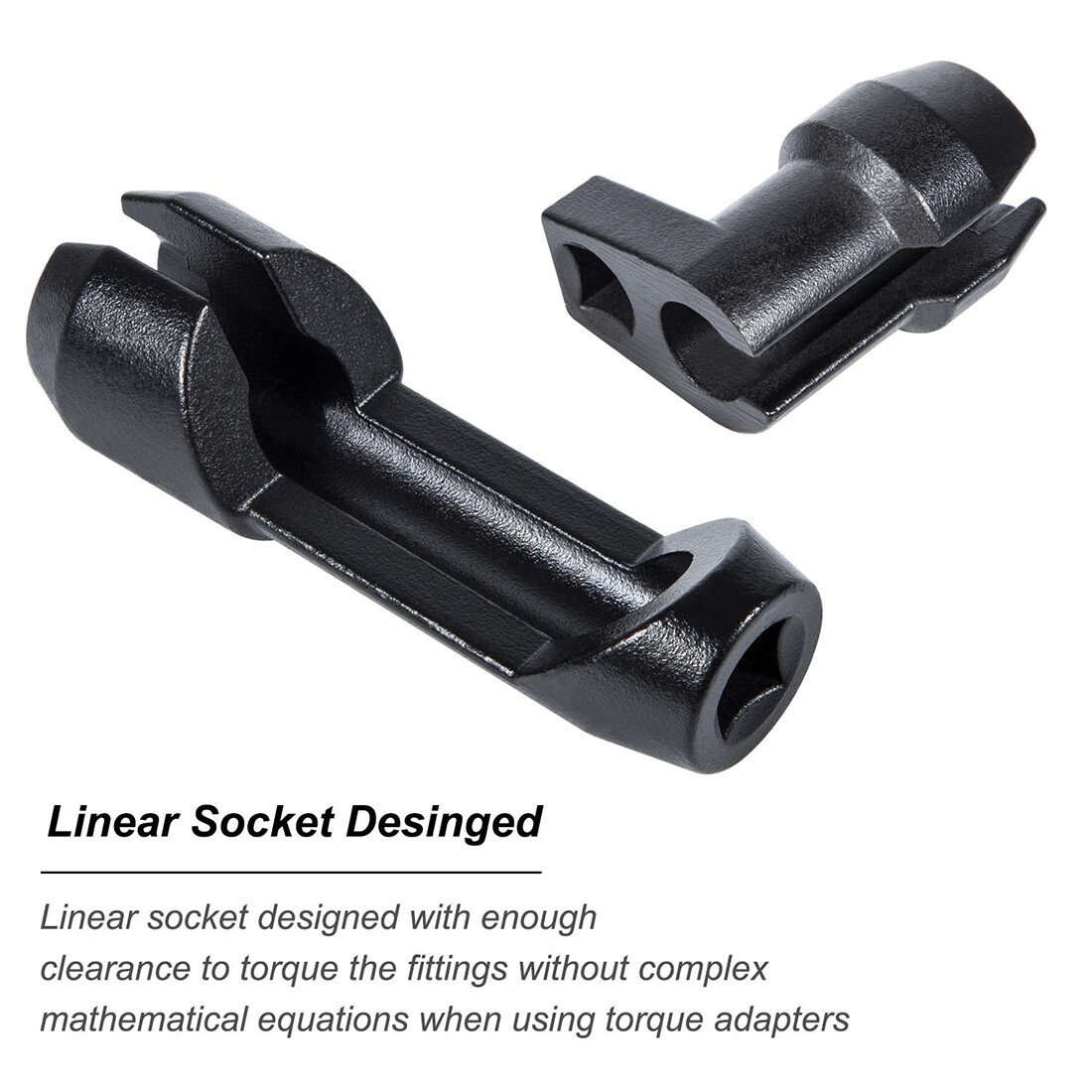 Fuel Injector Line Socket Set Crows Foot Flare Nut Sl11400 for Ford 6.7L Diesel