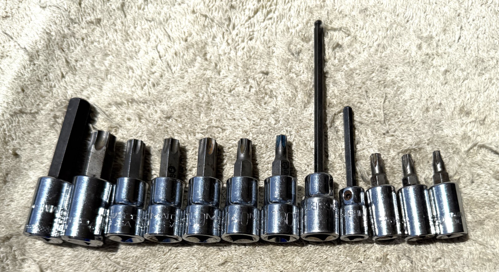LOT OF 12 MAC/MATCO DRIVERS AS PICTURED & DESCRIBED
