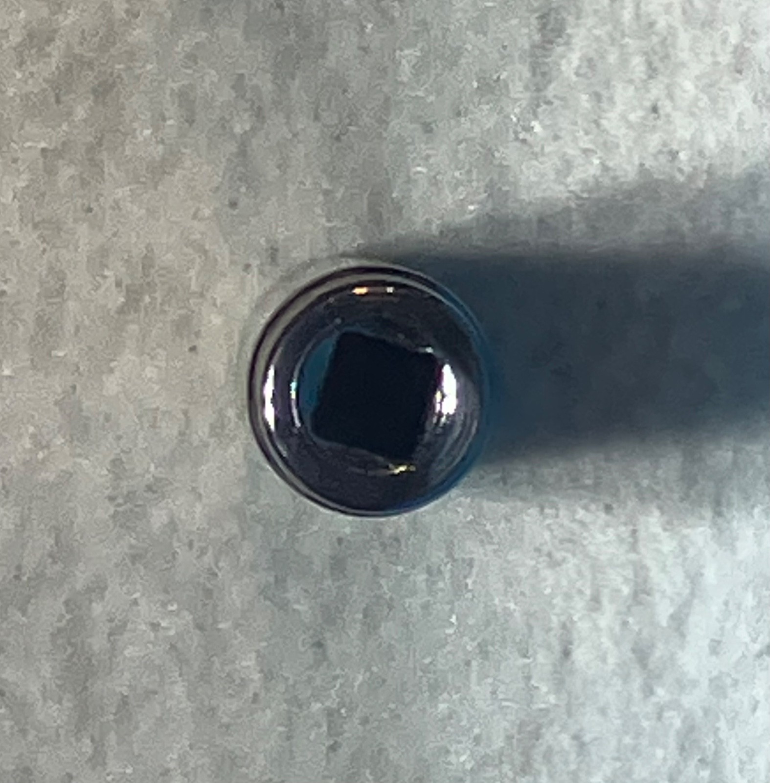 Snap-On STM14 7/16″ SAE 1/4″ Drive Deep Chrome 6-Pt Socket Retro Underline logo