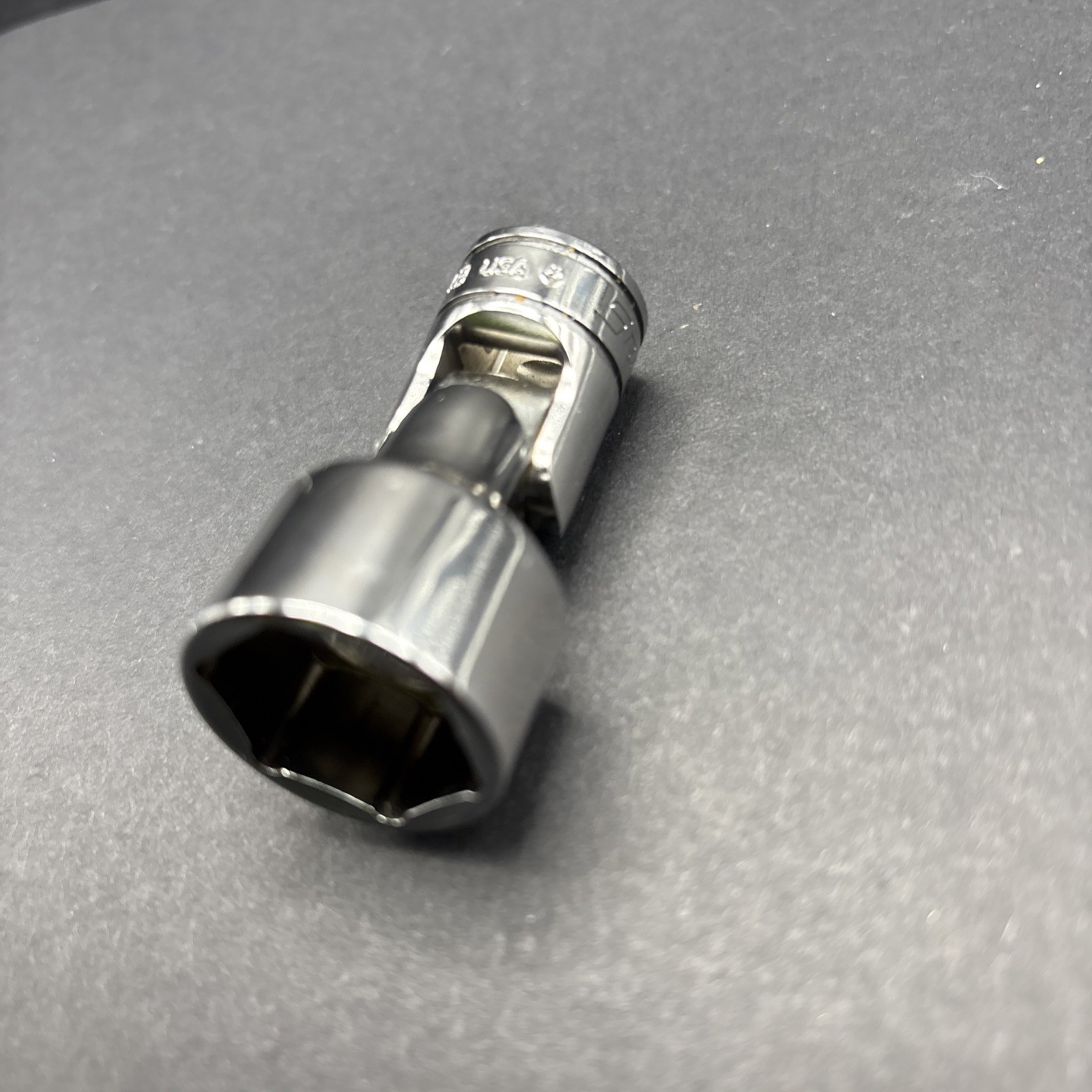 Snap On 3/8″ Drive 3/4″ 6PT Chrome Universal Swivel Socket FS24B