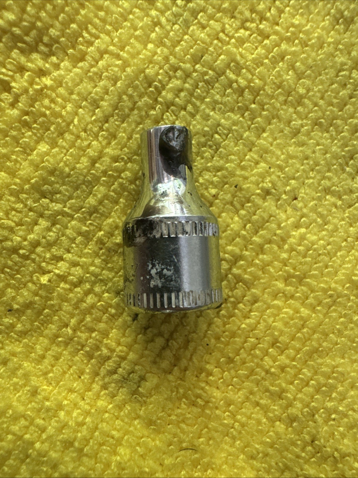 Snap-on TMM4 4mm Metric 1/4″ Drive 6-Point Shallow Socket Chrome USA