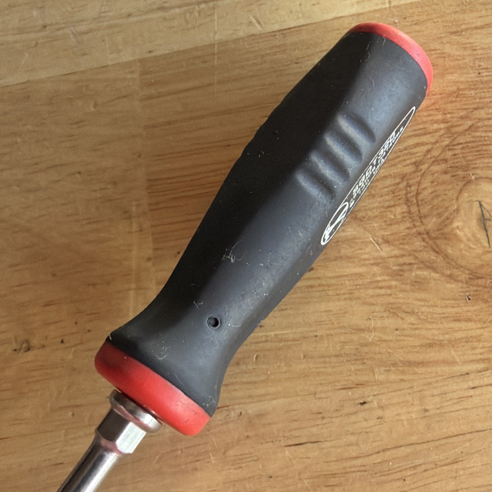 Snap On Tools Mini T20 Torx Driver Screwdriver Red Black Soft Grip SGDT320 USA