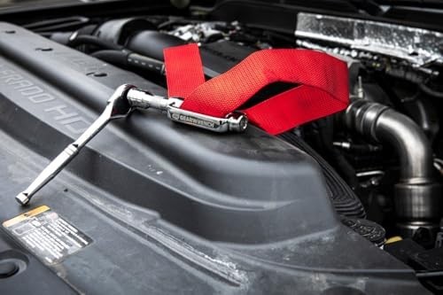 Heavy-Duty Oil Filter Strap Wrench | 3/8″ & 1/2″ Drive | Adjustable Tool for Mec