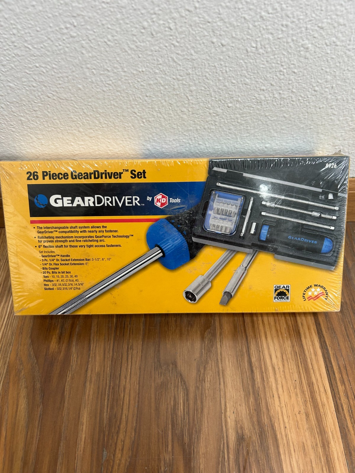 GearDriver, 26 pc. Geardriver Set, Ratcheting Driver Set – Part #8926