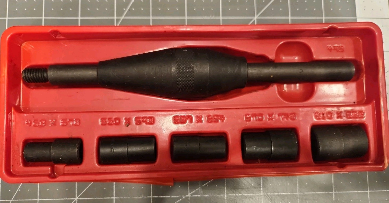 Snap-On Clutch Aligner 7 pc. Mechanics Tool Set A145 In Tray