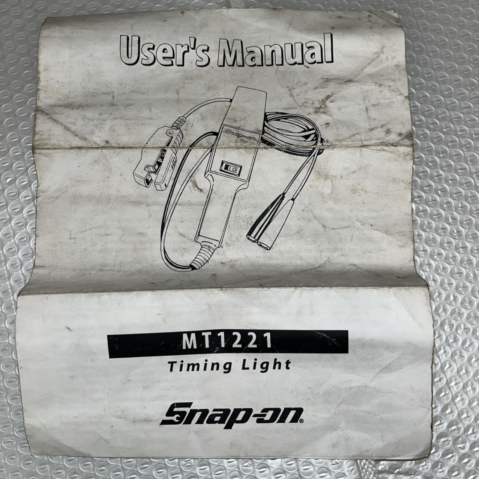 Snapon Mt1221 Timing Light