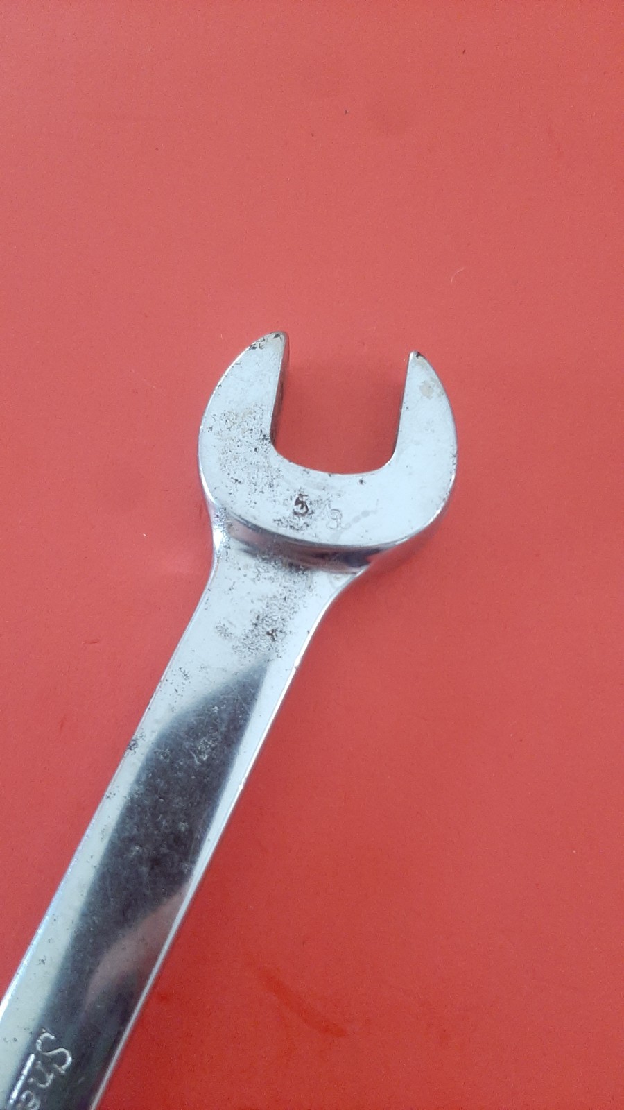 Snap-on Tools USA 5/8″ SAE Chrome Open End Flare Nut Wrench RXS20 6pt Point 602