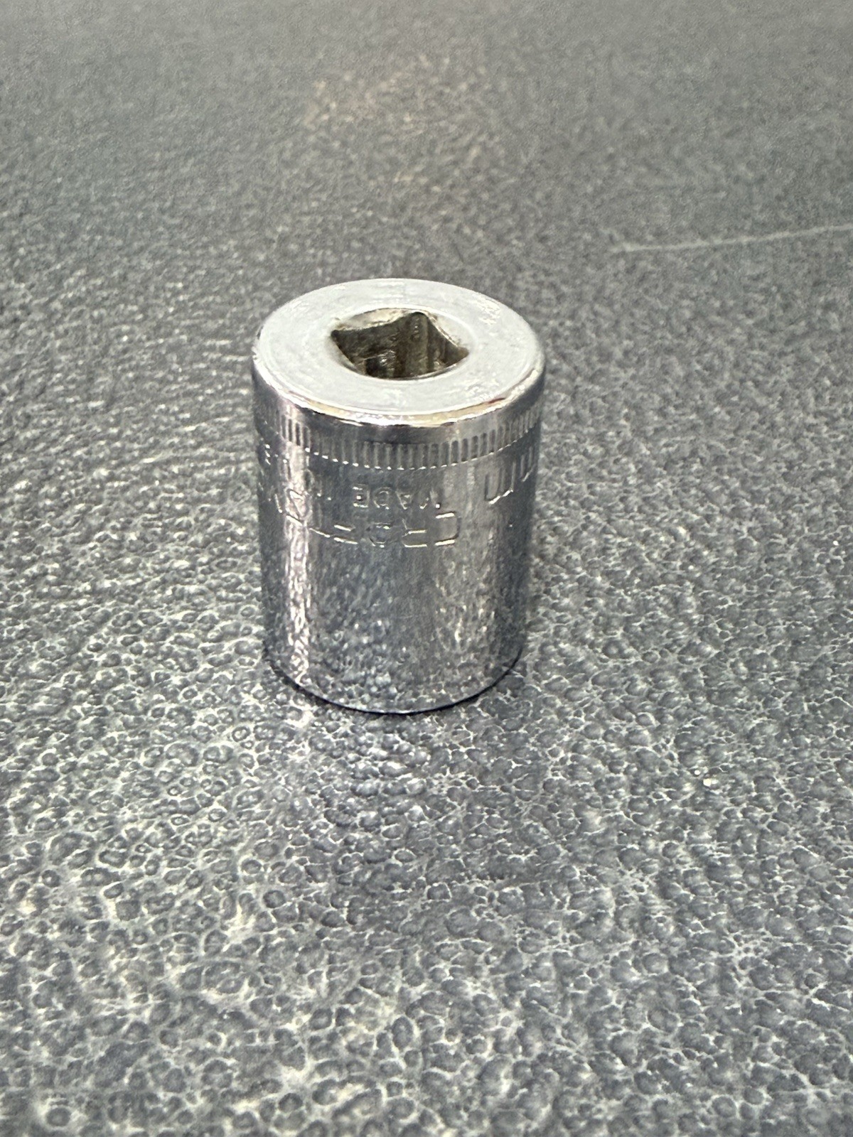 Vtg 13mm Craftsman G-Series P/N 43514 1/4″ Drive 6-Point Socket USA Made NOS
