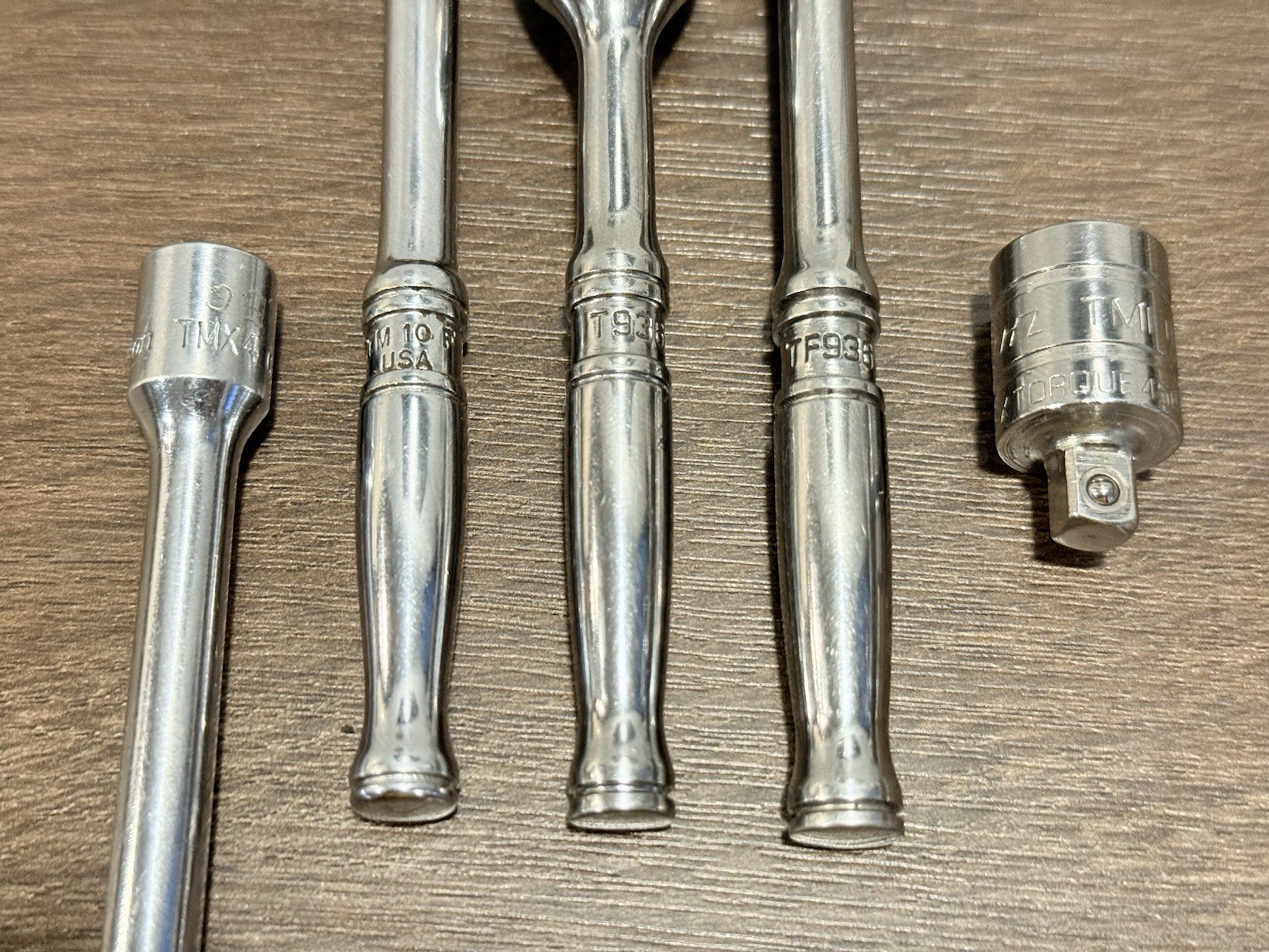 Snap-on 1/4” Set Flex Ratchet Breaker Bar Nut Driver TF936 T936 TM4A Nice