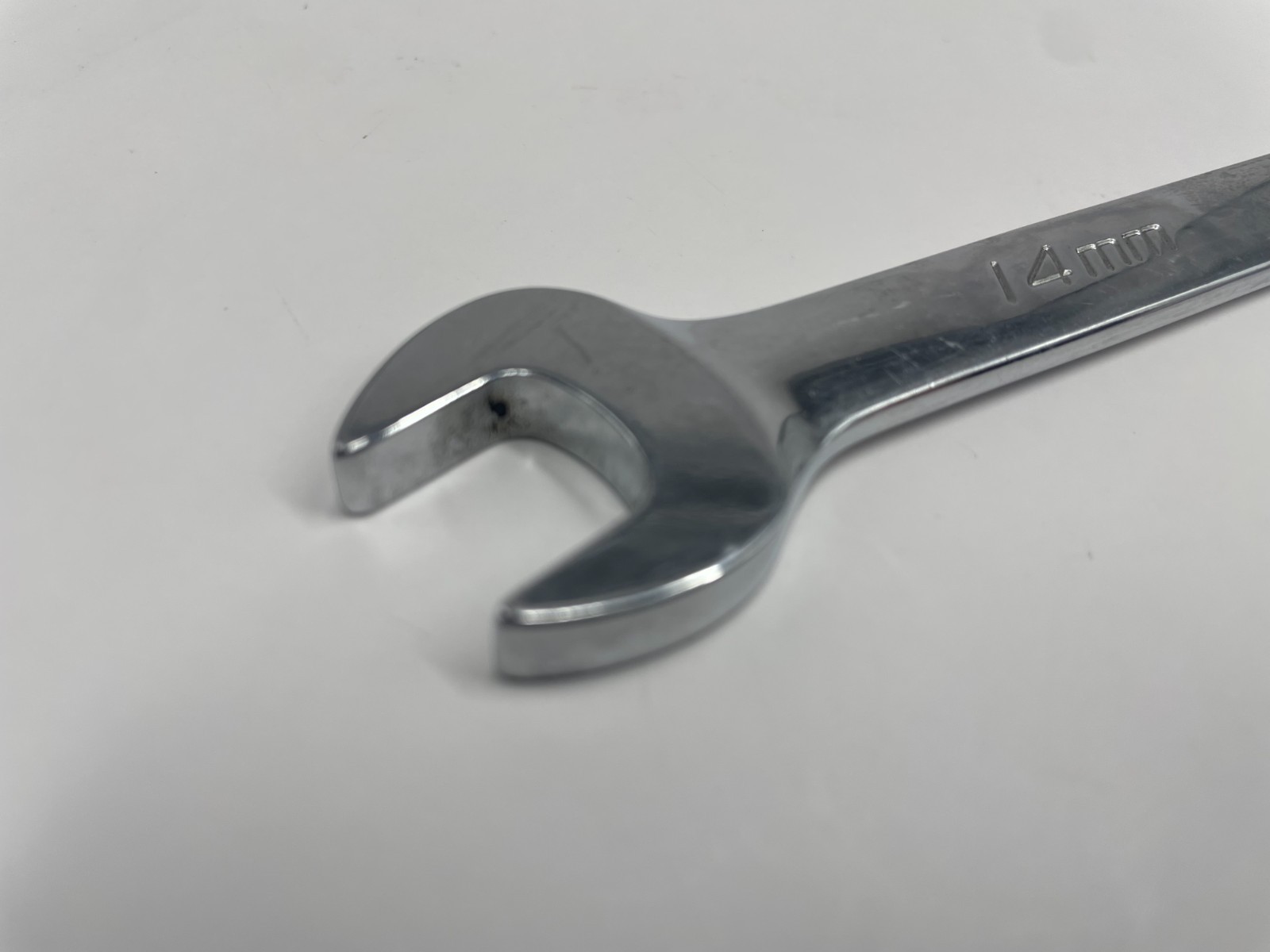 Snap On 14MM 12PT Metric Chrome Combination Wrench USA OEXM140B