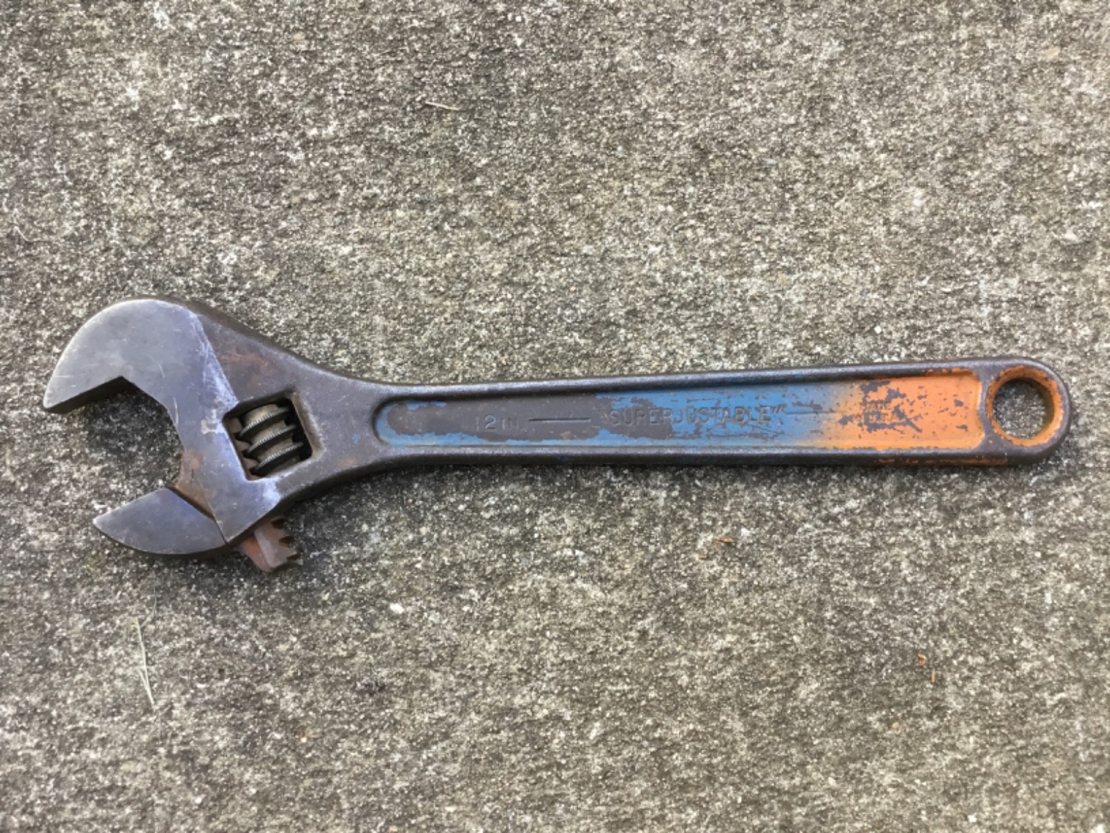 Vintage J.H. Williams & Co. 12″ Superjustable Crescent Wrench AP-12