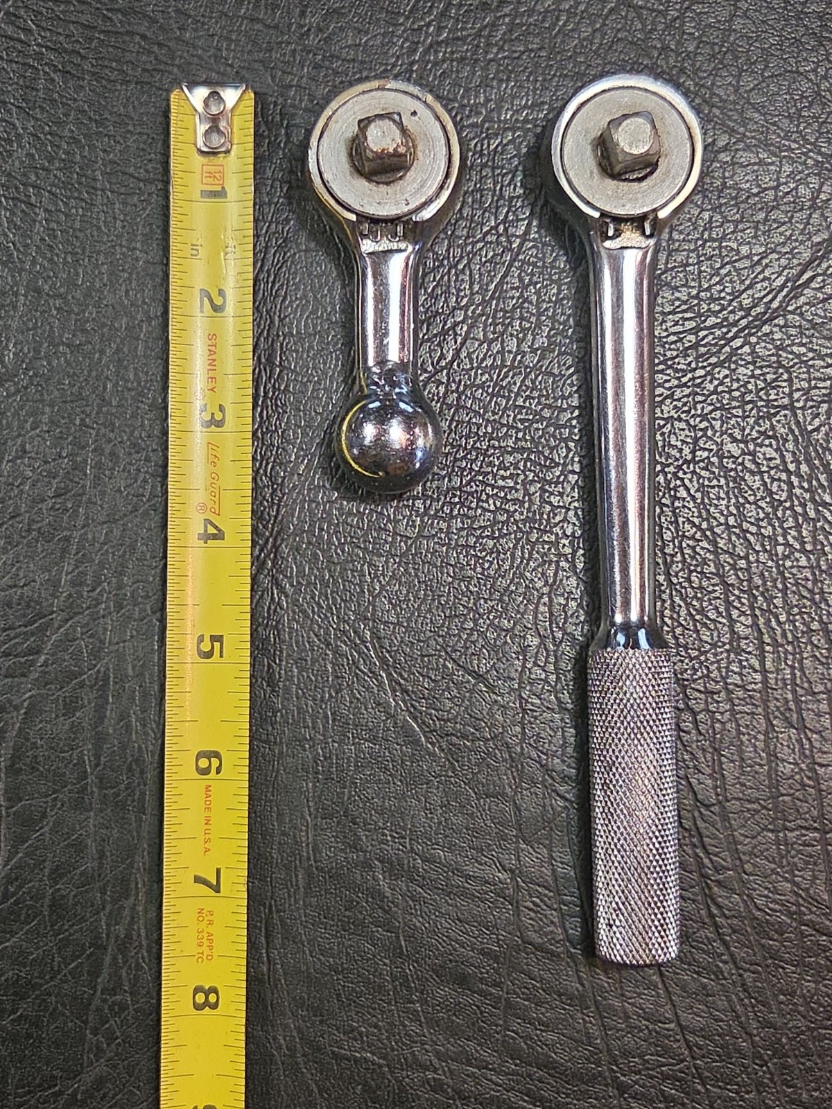 *BUNDLE* S-K Tools 45170 & Stubby 3/8 Drive Chrome Ratchets USA