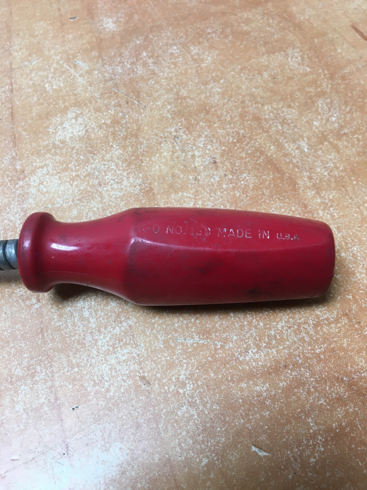 Vintage K-D Flexible Carburetor Adjusting Bit Driver NO. 130 USA no bits