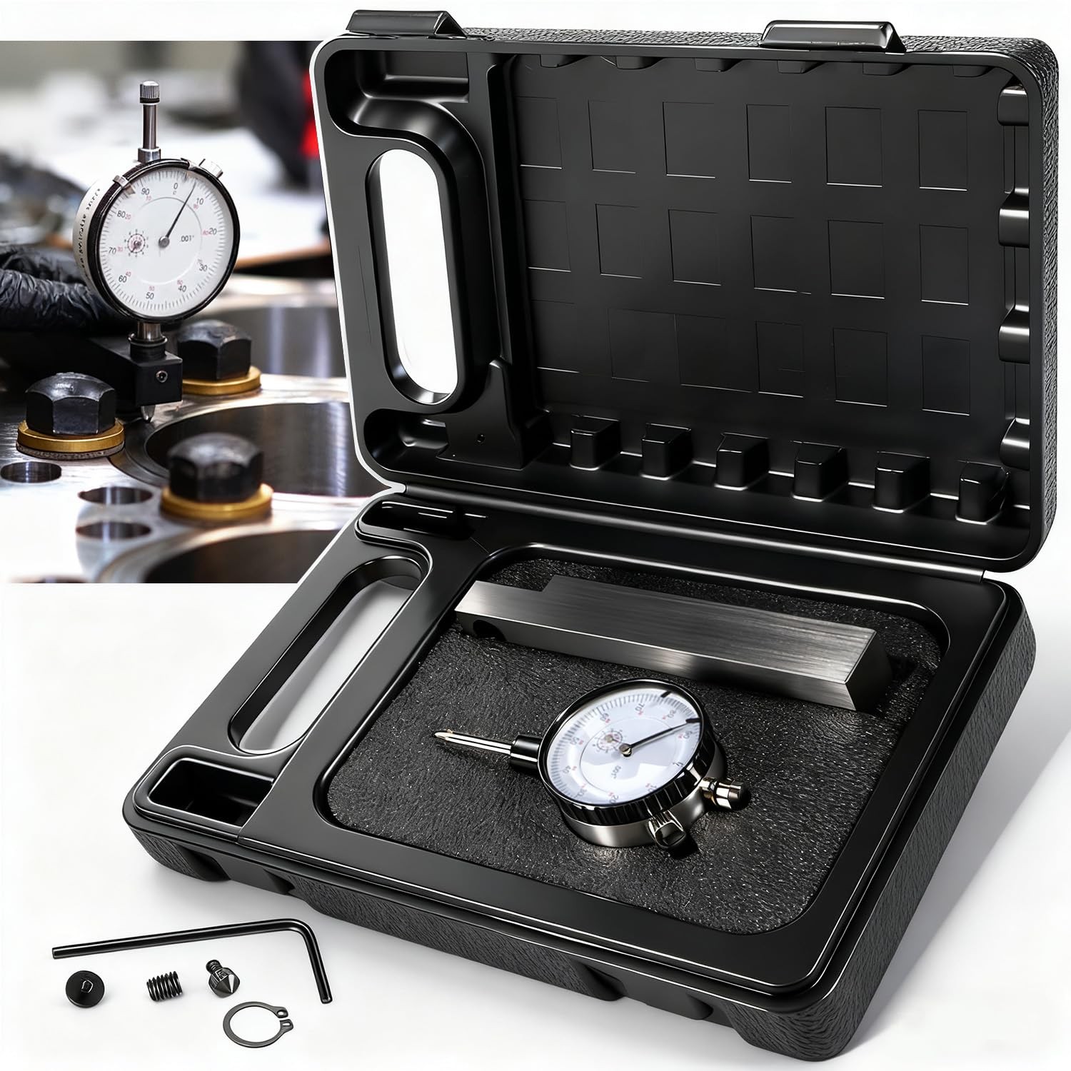 6434 Sleeve Height and Counter Bore Gauge Kit For All Diesel Engines Range 0-1″
