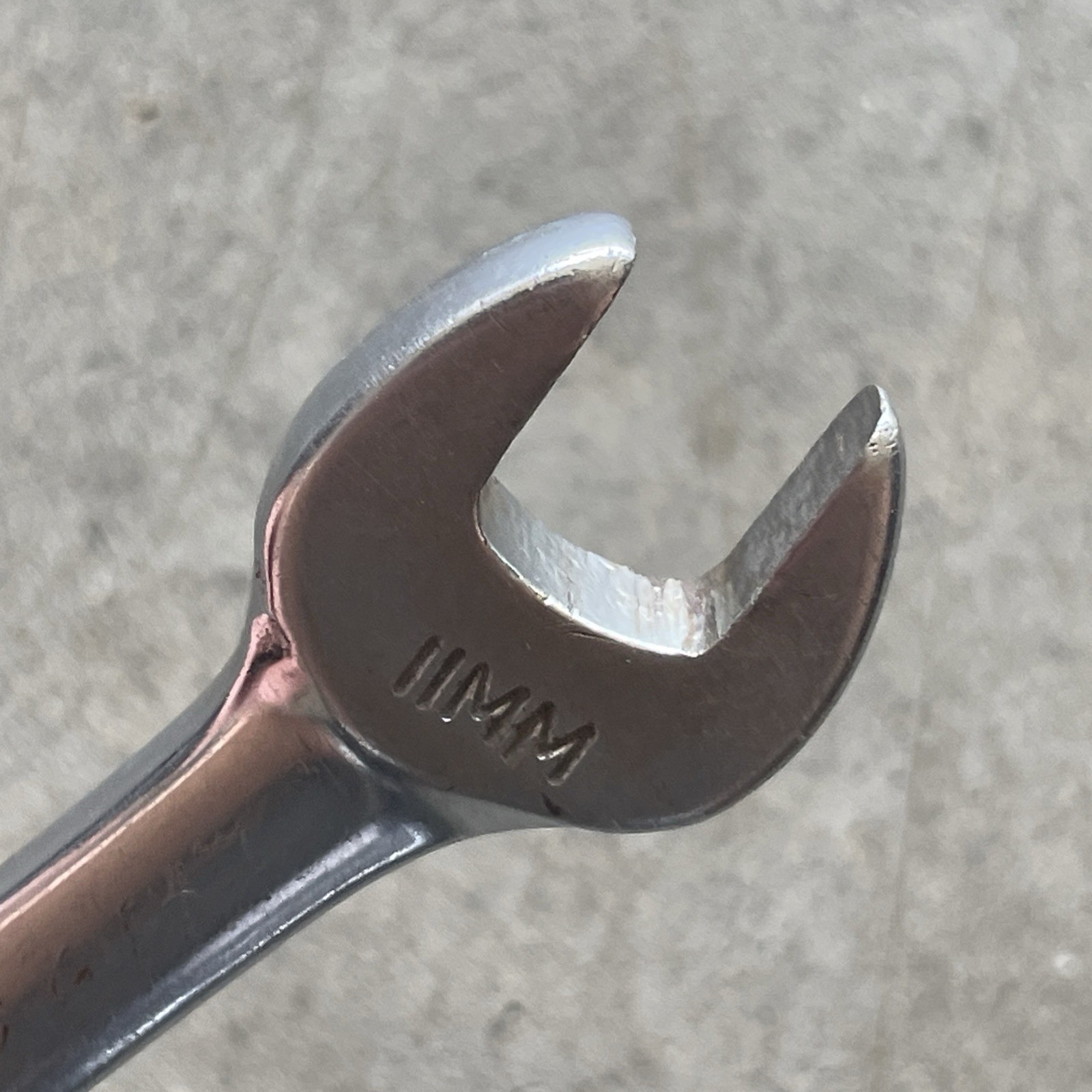 Snap-on OEX11M 11MM 12pt Point Short Combination Wrench Chrome USA