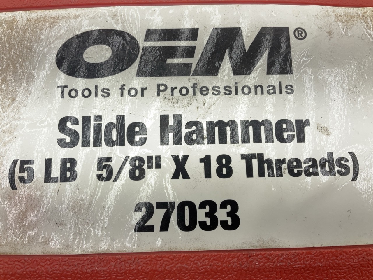 USED #14 – OEM Tools 27033 5-Pound Slide Hammer