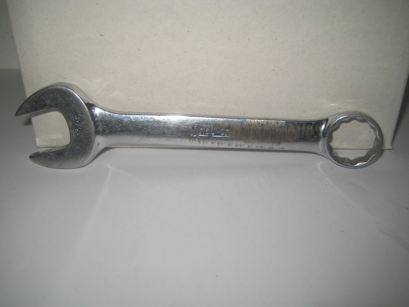 Vintage Snap On Tools OEX260 Short Chrome Combination Wrench 13/16” 12PT SAE