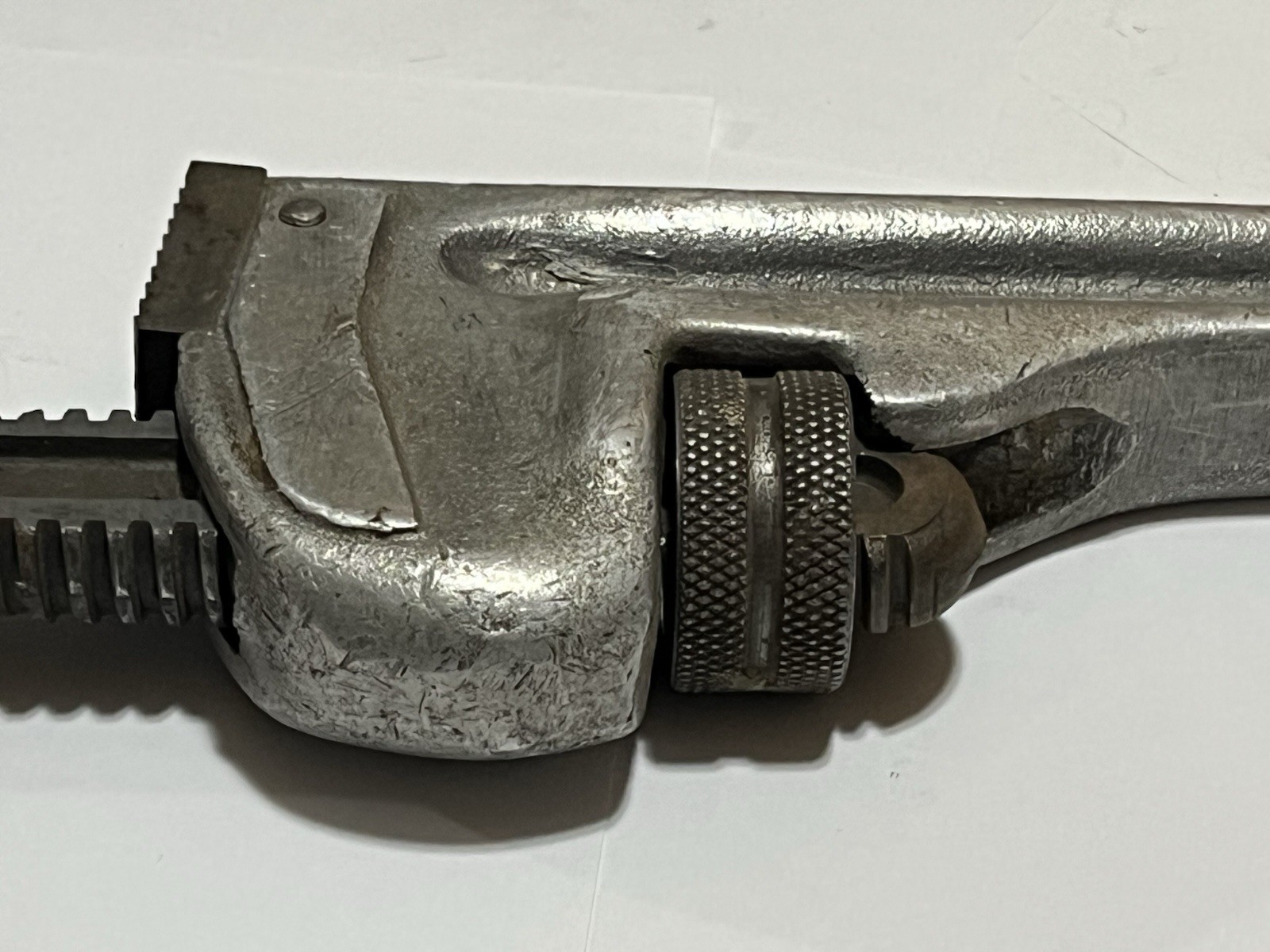 RIDGID 818 Ridge Tool Co 18″ Aluminum Heavy Duty Straight Pipe Wrench 31100 USA
