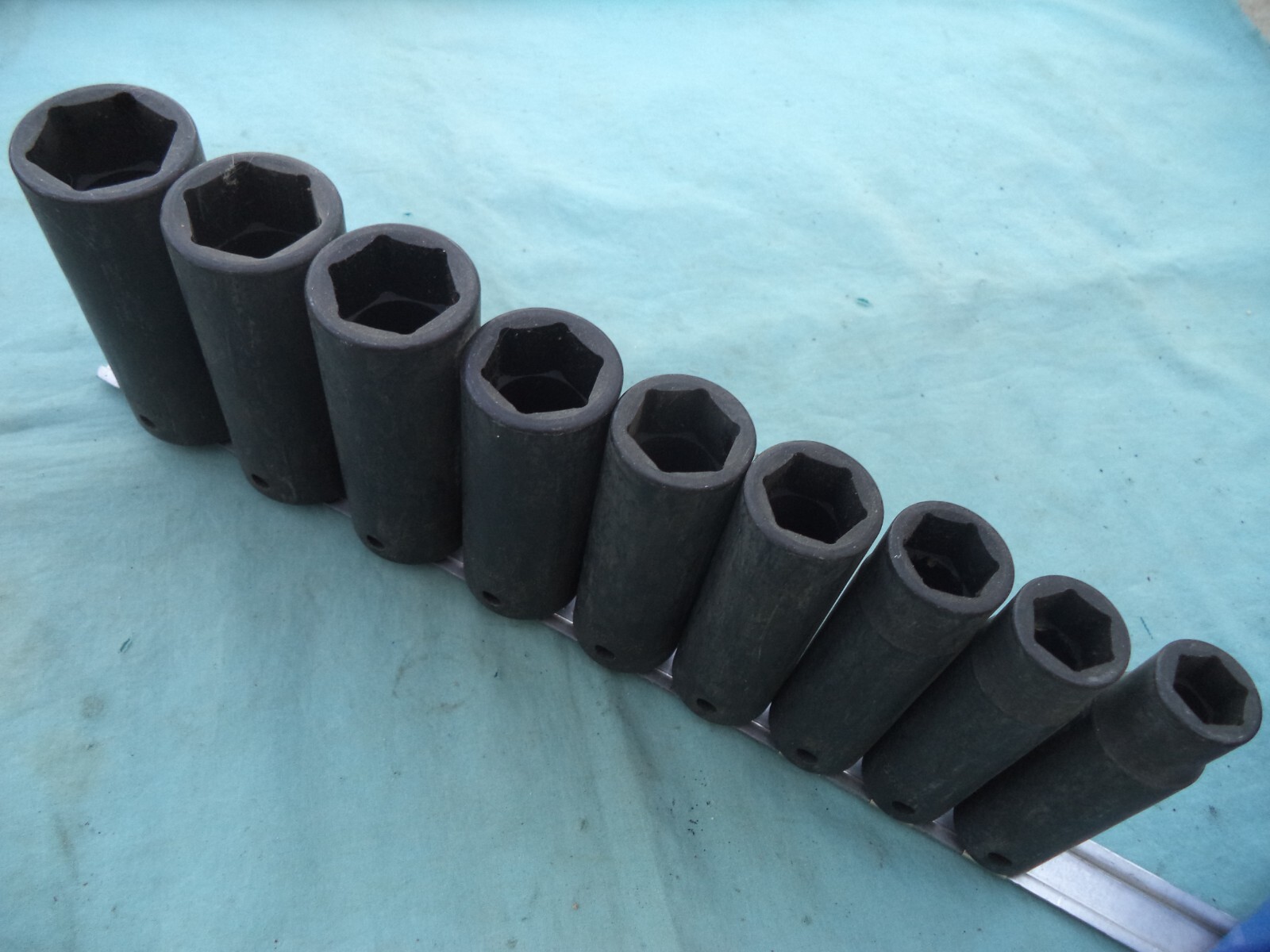 NEW SNAP ON 1/2″ DRIVE 6 POINT DEEP IMPACKET SOCKET SET #309SIMYA 1/2″- 1″ 9 PC