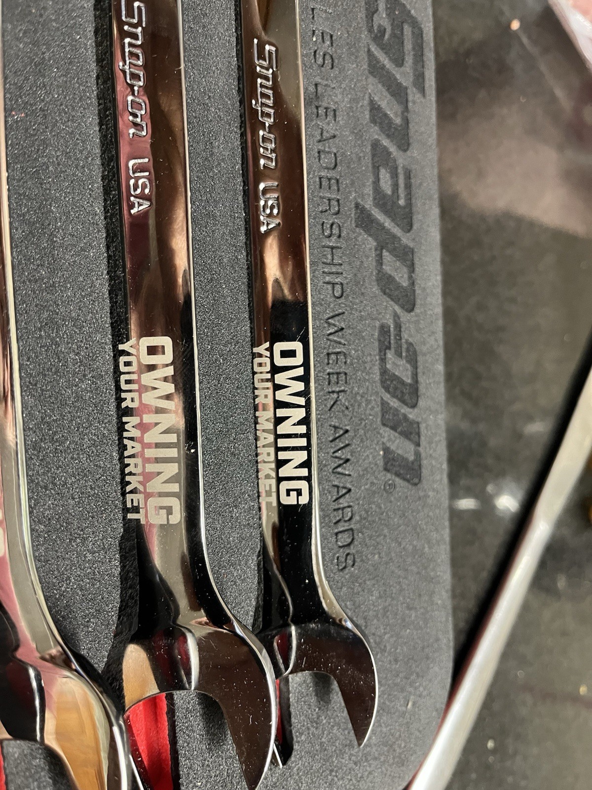 Snap on tools collectors spanner set in foam tray sales awards