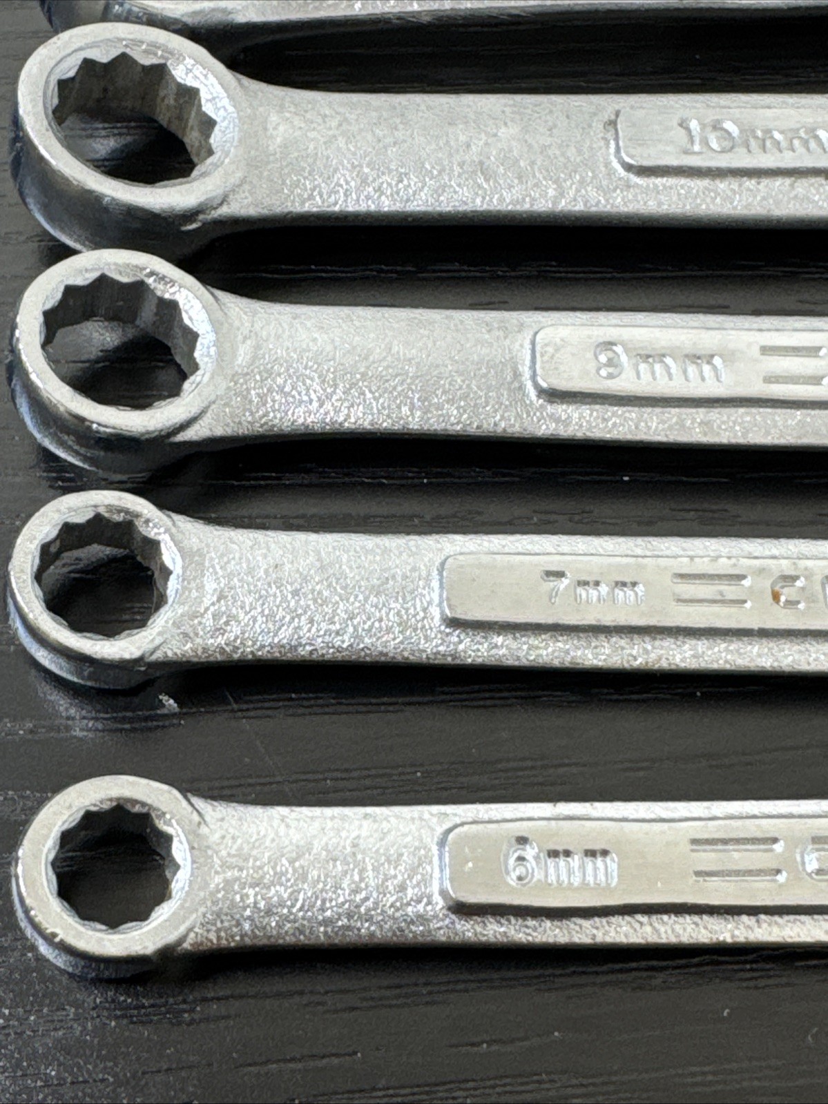 Craftsman USA V VV Metric Combination Wrench 11 Pc Set 12Pt 6mm Up To 17mm Read