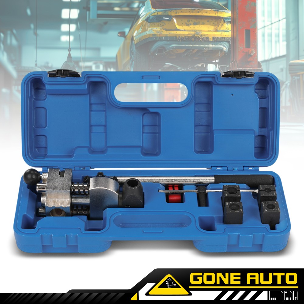 45 Degree Flare Tubing Tool Set Brake Pipe Flaring Tool Kit with Storage Case
