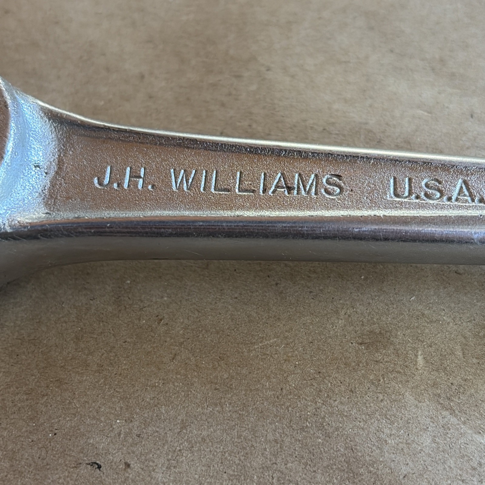 Vintage J.H. Williams No. S-52 Superratchet 1/2″ Drive 11″ With Knurled Handle