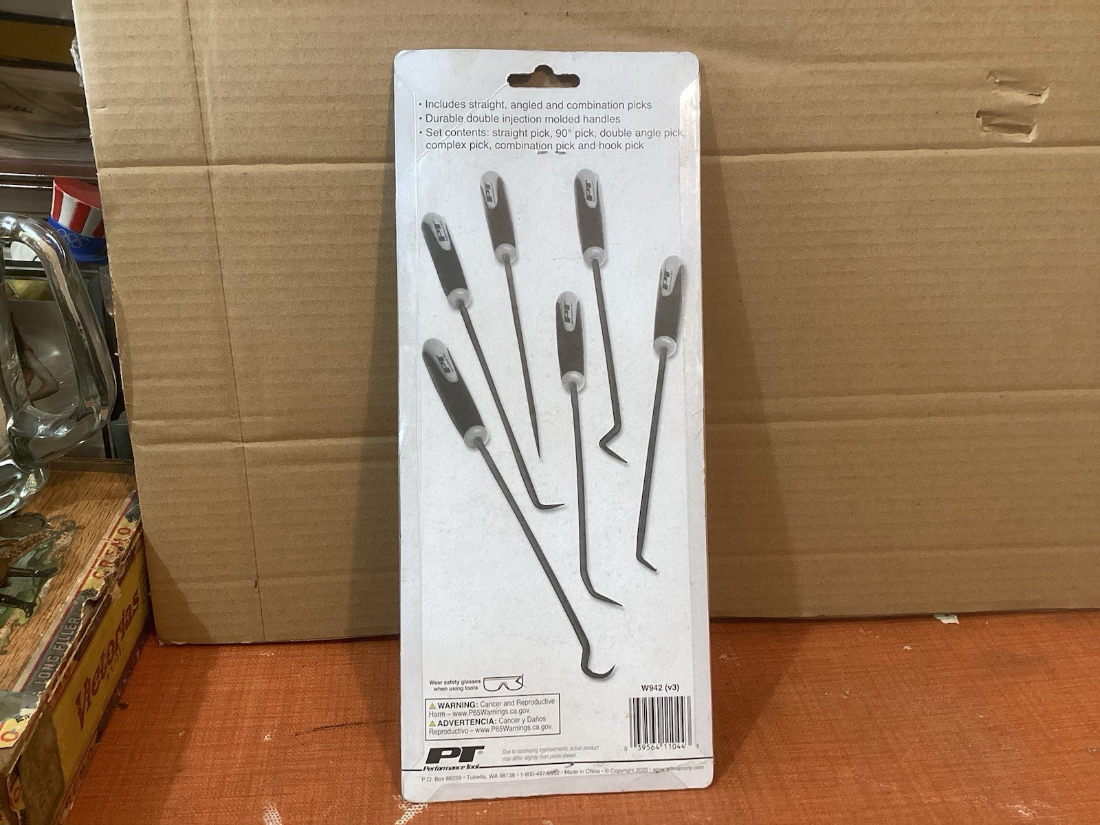 PT Hook & Pick Set Of 6 W942 Part No. Sealed