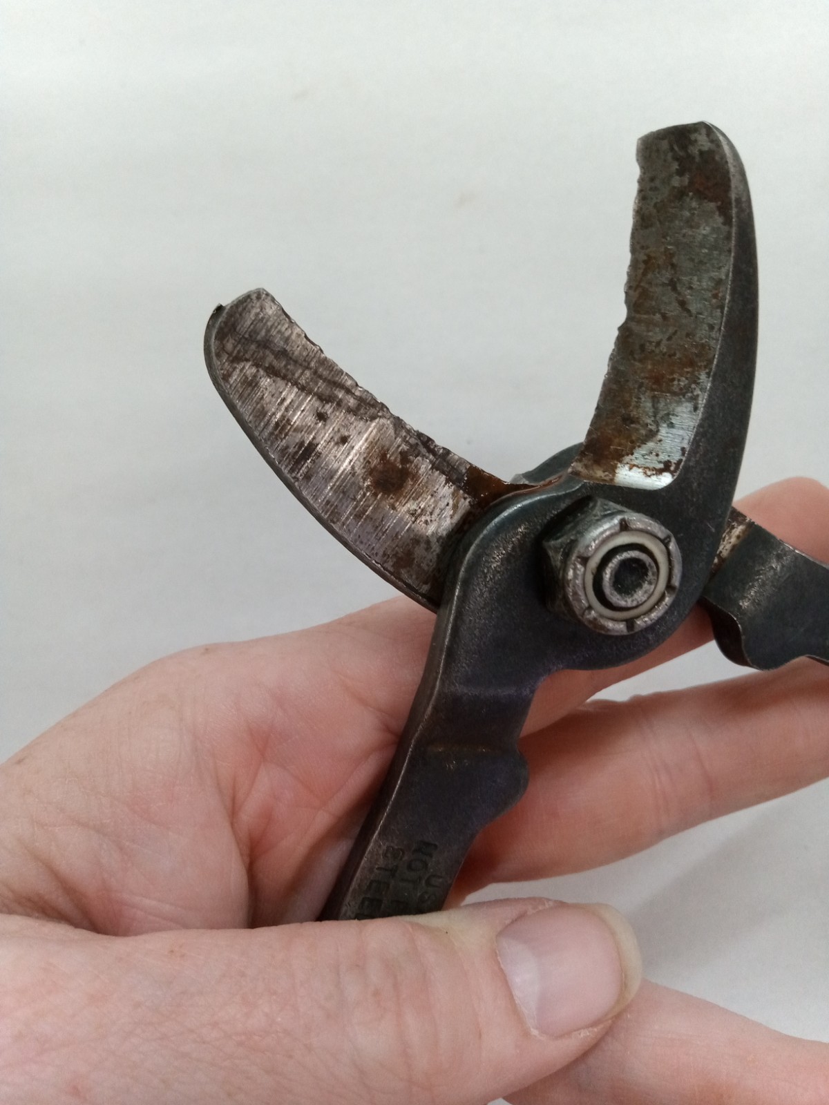 Vintage Blue-Point PWC80A Cable Cutters W/Blue Vinyl Covered Handles
