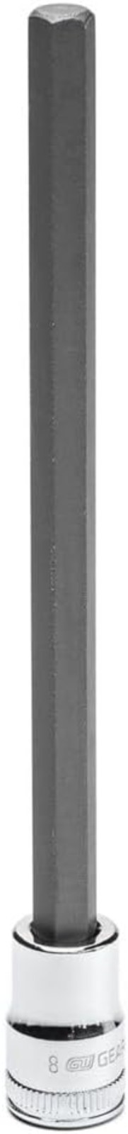 6 Pc. 3/8″ Drive Long Length Hex Bit Socket Set, Metric – 82554