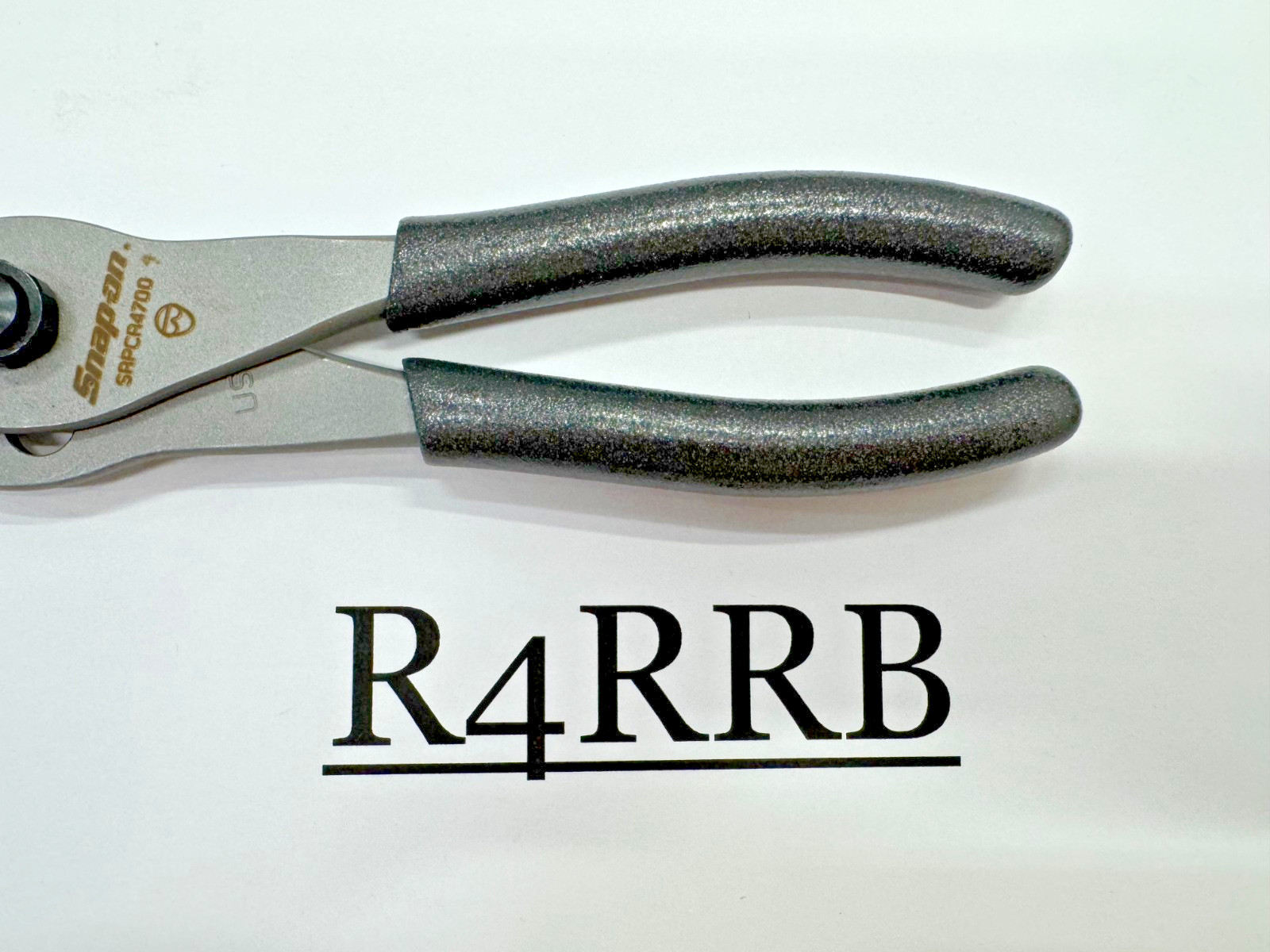 Snap-on Tools NEW DARK TITANIUM .047 Straight Tip Snap Ring Pliers SRPCR4700DT