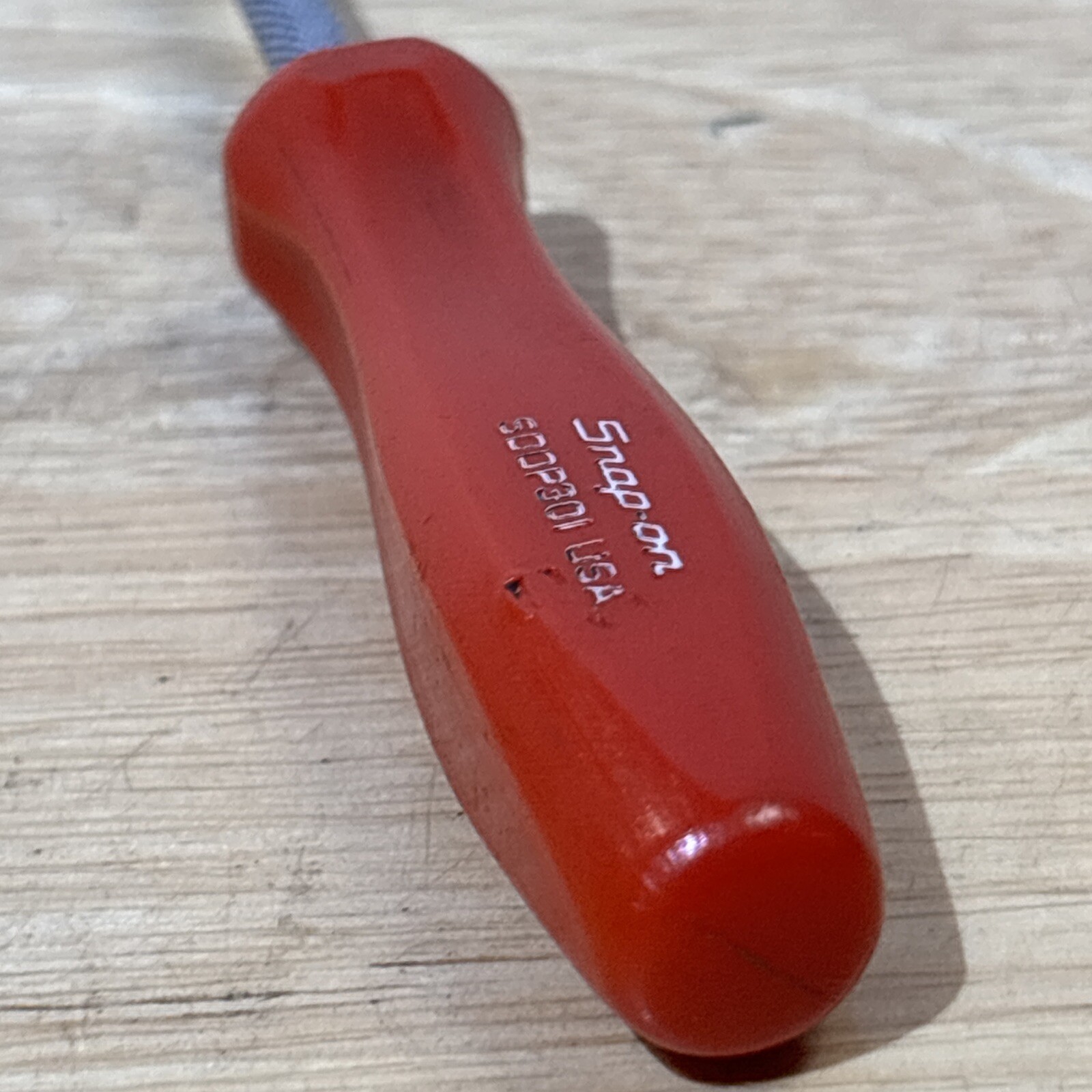 Snap On No. 1 Mini Phillips Screwdriver Red Hard Handle Knurled P1 SDDP301 USA