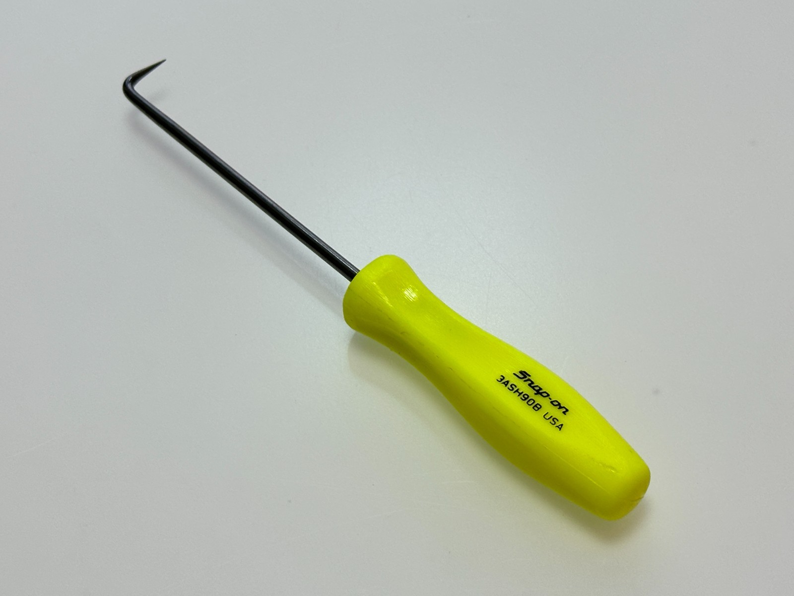 NEW Snap-on Tools USA HI-VIZ Mini Hard Handle 90° Pick, 3ASH90HV / 3ASH90