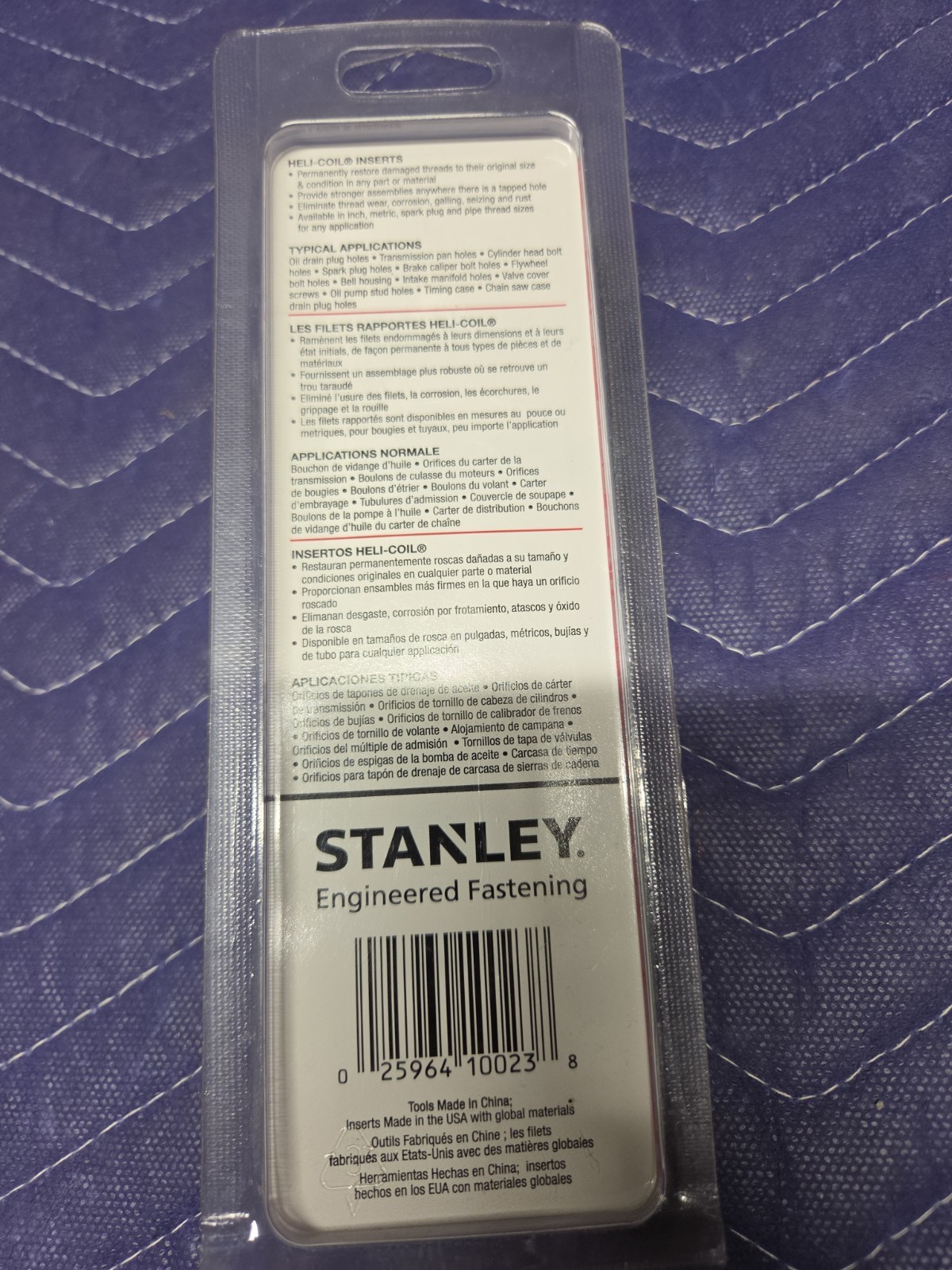 HeliCoil 5521-8 Coarse Thread Repair Kit 1/2-13 Inch 8 Inserts New USA