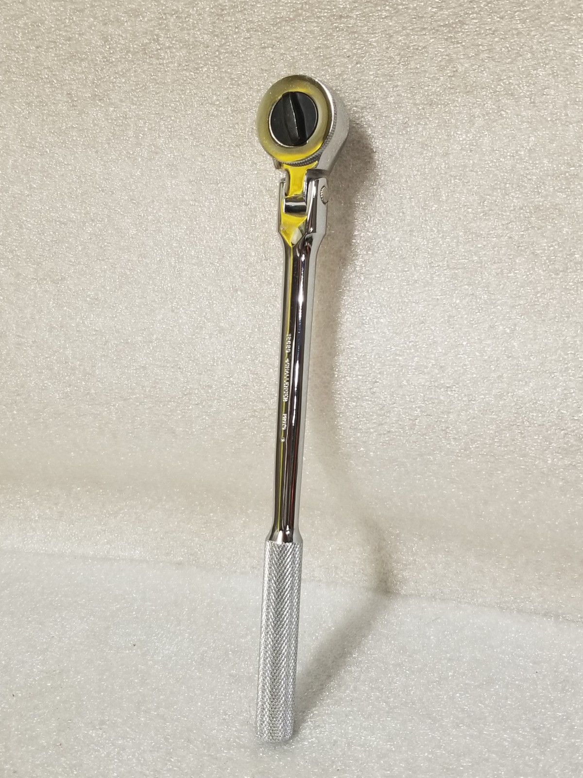 PROTO 1262D Challenger 3/8″-Drive Flex Head Ratchet Knurled Grip Made in USA