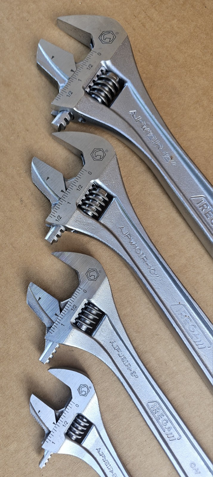 Matco Tools IREGA Reversible Wrench Set AJPW12IR, AJPW10IR, AJPW8IR, AJPW6IR