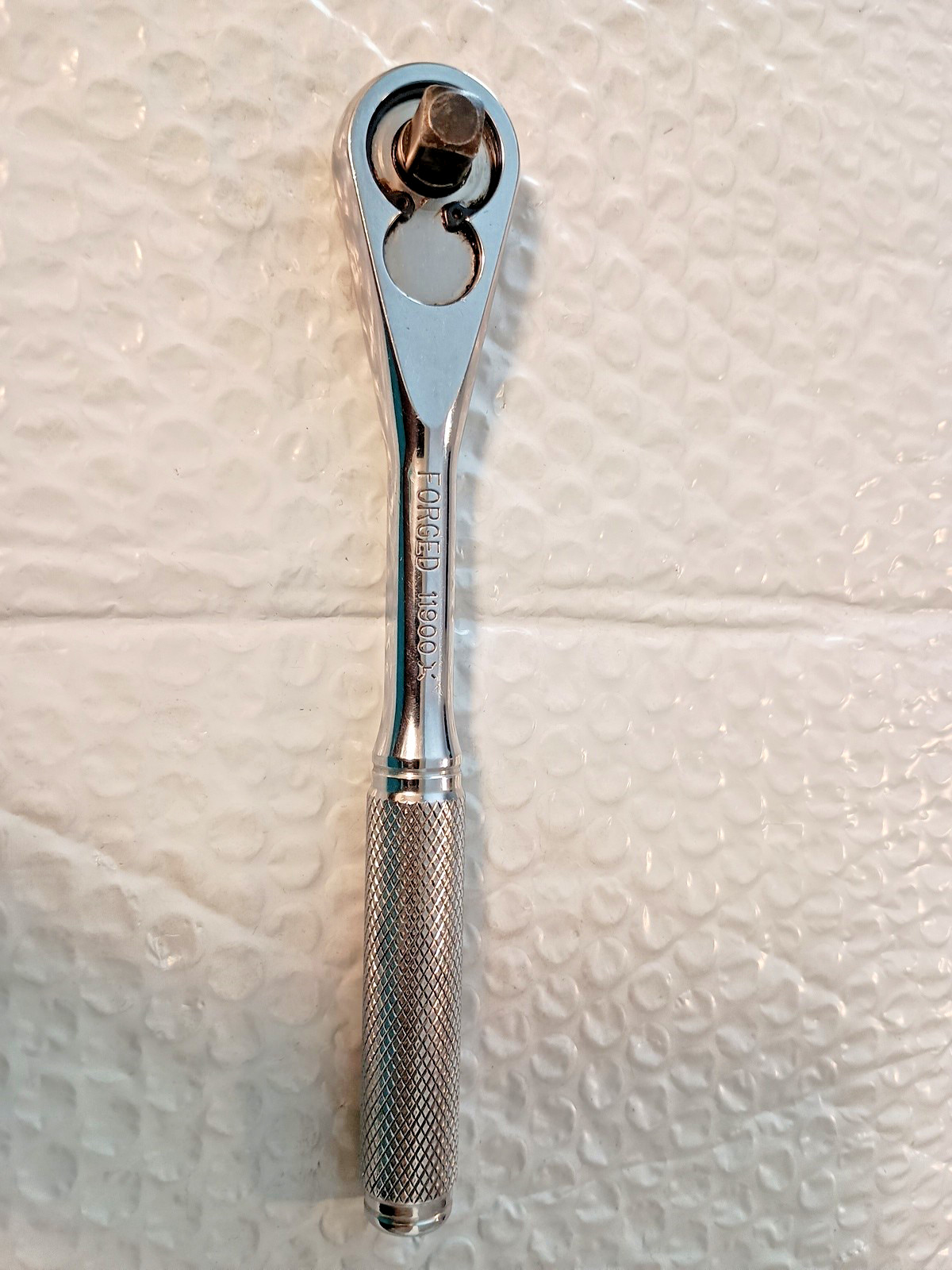 ALLEN TOOLS CO USA 11900X, 3/8″ DR. RATCHET, 7.75″ LONG *QUICK RELEASE**KNURLED*