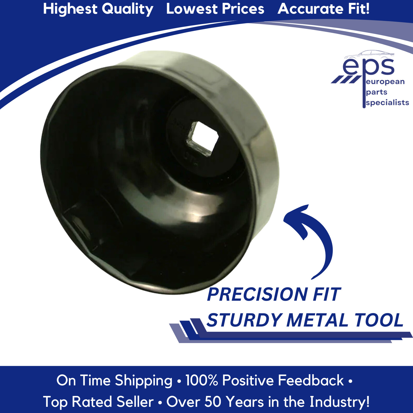 Spin On Oil Filter & Housing Cap Wrench for BMW Mercedes Porsche Snug Fitting