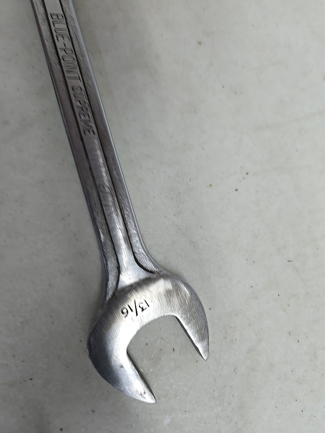 Blue-Point S-2526 13/16″ x 25/32″ Open End Wrench USA Odd Size Tool 10″ Long