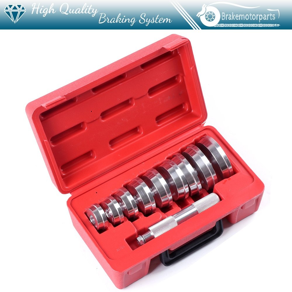 9 Discs Collar Axle Set of 10PCS Bearing Race and Seal Install Driver Wheel Axle