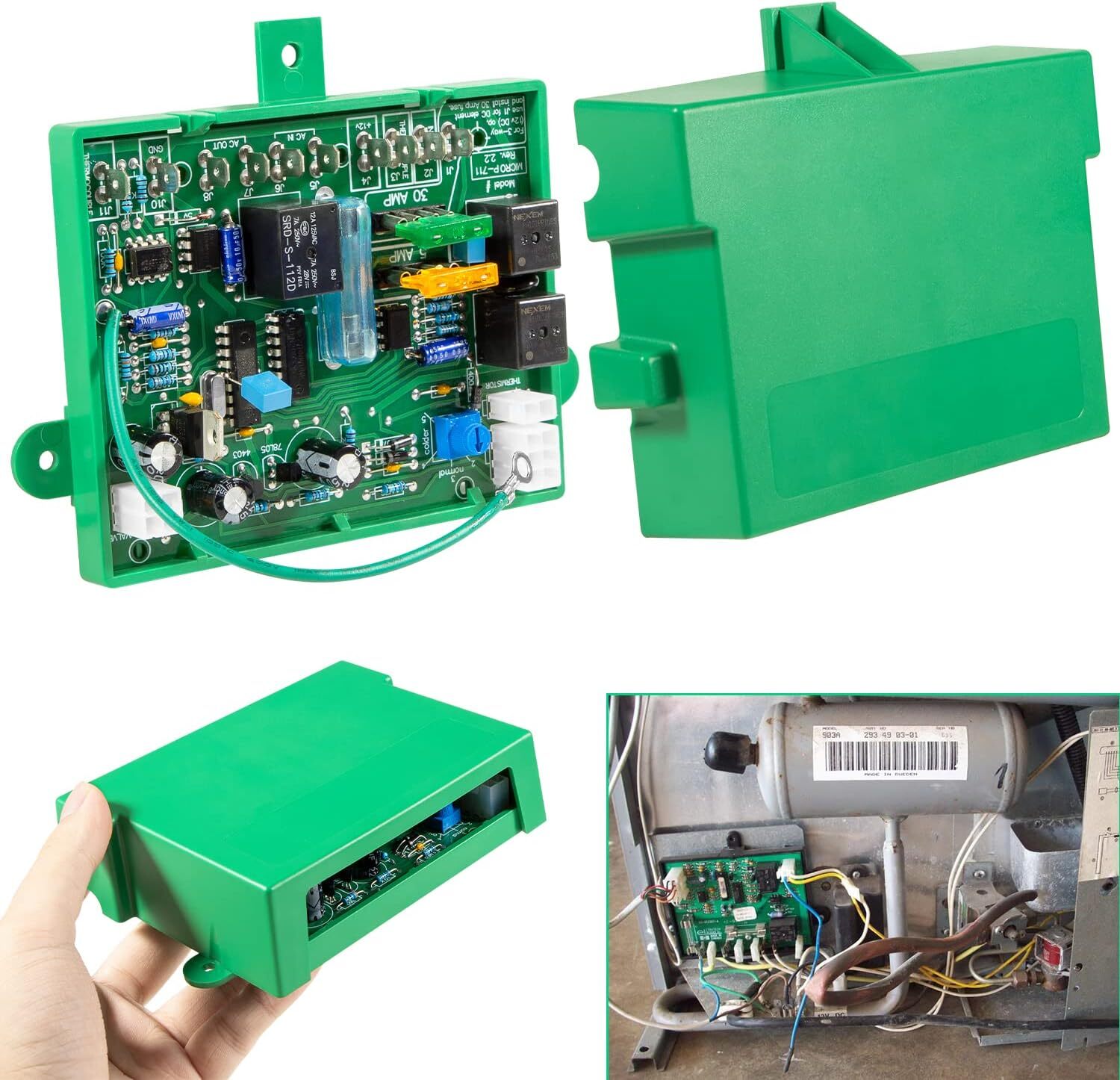for Dometic MICRO P-711 Refrigerator Power Supply Control Circuit Board