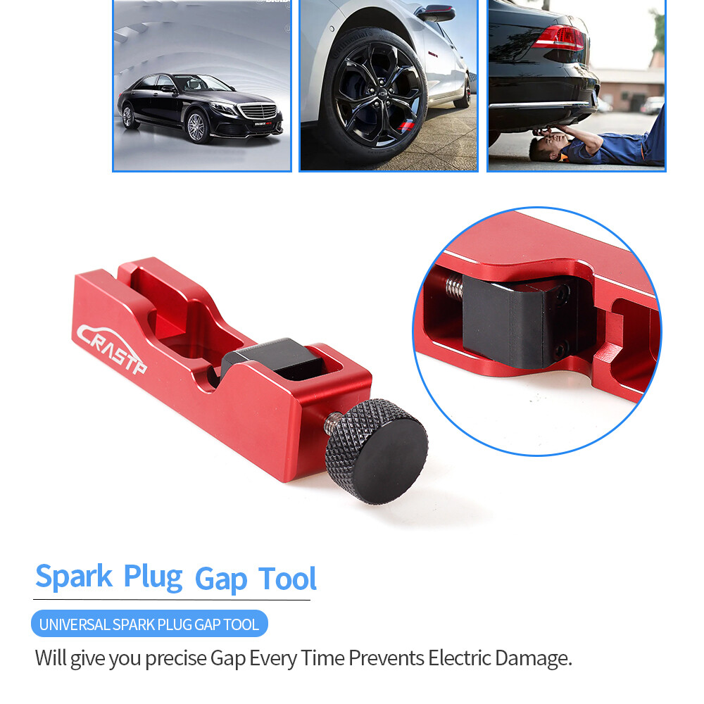 Matte Black Engine Spark Plug Gap Tool Gapping Gapper for 10mm 12mm 14mm 16mm